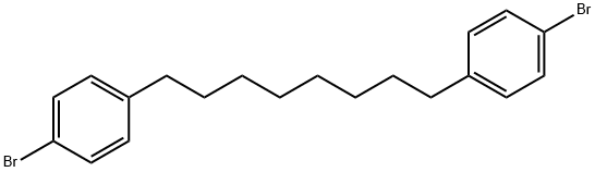 Benzene, 1,1'-(1,8-octanediyl)bis[4-bromo- 구조식 이미지