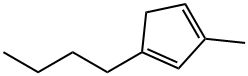 1,3-Cyclopentadiene, 1-butyl-3-methyl- Structure