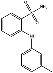 Benzenesulfonamide, 2-[(3-methylphenyl)amino]- Structure