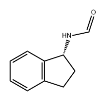 Formamide, N-(2,3-dihydro-1H-inden-1-yl)-, (R)- (9CI) Structure