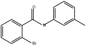 Benzamide, 2-bromo-N-(3-methylphenyl)- Structure