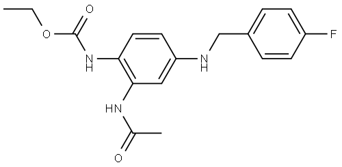 Retigabine (Ezogabine) Structure