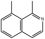 Isoquinoline, 1,8-dimethyl- 구조식 이미지