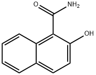 1-Naphthalenecarboxamide, 2-hydroxy- 구조식 이미지