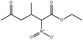 Ethyl 3-Methyl-2-nitro-5-oxohexanoate 구조식 이미지