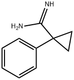 Cyclopropanecarboximidamide, 1-phenyl- Structure