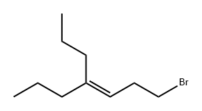 3-Heptene, 1-bromo-4-propyl- 구조식 이미지