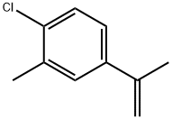 1-chloro-2-methyl-4-(prop-1-en-2-yl)benzene 구조식 이미지