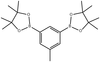 1,3,2-Dioxaborolane, 2,2'-(5-methyl-1,3-phenylene)bis[4,4,5,5-tetramethyl- Structure