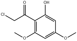 Ethanone, 2-chloro-1-(2-hydroxy-4,6-dimethoxyphenyl)- Structure