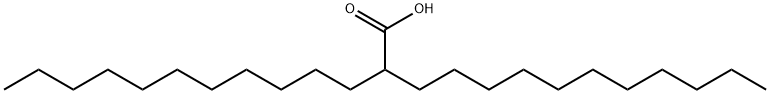 Tridecanoic acid, 2-undecyl- Structure