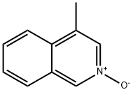 Isoquinoline, 4-methyl-, 2-oxide 구조식 이미지
