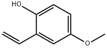 2-ethenyl-4-methoxyphenol Structure