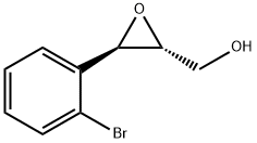 ((2R,3R)-3-(2-Bromophenyl)oxiran-2-yl)methanol Structure