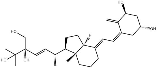 1,24,25,28-tetrahydroxyergocalciferol Structure