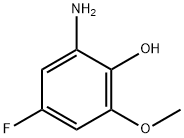 Phenol, 2-amino-4-fluoro-6-methoxy- Structure