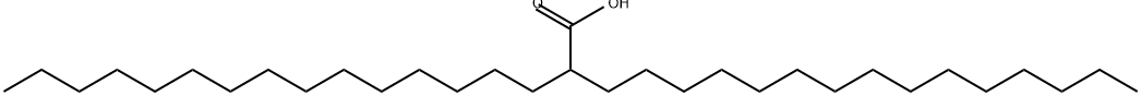 Heptadecanoic acid, 2-pentadecyl- Structure