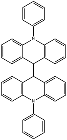 9,9'-Biacridine, 9,9',10,10'-tetrahydro-10,10'-diphenyl- Structure