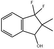 3,3-Difluoro-2,2-dimethylindan-1-ol Structure