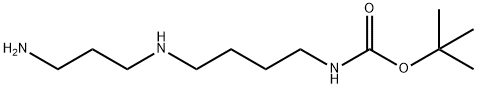 Carbamic acid, N-[4-[(3-aminopropyl)amino]butyl]-, 1,1-dimethylethyl ester Structure