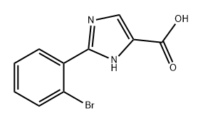 1H-Imidazole-5-carboxylic acid, 2-(2-bromophenyl)- Structure