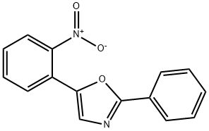 Oxazole, 5-(2-nitrophenyl)-2-phenyl- Structure