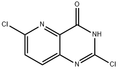 Pyrido[3,2-d]pyrimidin-4(3H)-one, 2,6-dichloro- 구조식 이미지