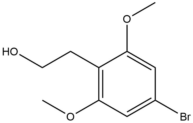 4-Bromo-2,6-dimethoxybenzeneethanol Structure