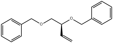 Benzene, 1,1'-[[(1S)-1-ethenyl-1,2-ethanediyl]bis(oxymethylene)]bis- Structure