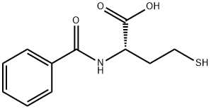 Homocysteine, N-benzoyl- Structure