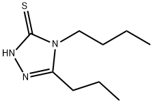 3H-1,2,4-Triazole-3-thione, 4-butyl-2,4-dihydro-5-propyl- Structure