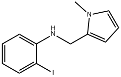 1H-Pyrrole-2-methanamine, N-(2-iodophenyl)-1-methyl- Structure