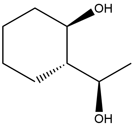 rel-(αR,1S,2R)-2-Hydroxy-α-methylcyclohexanemethanol Structure