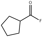 Cyclopentanecarbonyl fluoride Structure