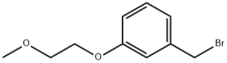 1-(bromomethyl)-3-(2-methoxyethoxy)benzene Structure