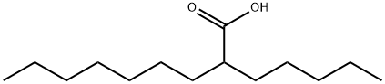 Nonanoic acid, 2-pentyl- 구조식 이미지