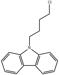 9H-Carbazole, 9-(4-chlorobutyl)- Structure