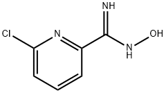 6-Chloro-N'-hydroxypyridine-2-carboximidamide Structure