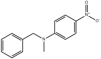 Benzenemethanamine, N-methyl-N-(4-nitrophenyl)- Structure