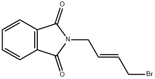 1H-Isoindole-1,3(2H)-dione, 2-[(2E)-4-bromo-2-buten-1-yl]- Structure