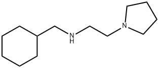 N-(cyclohexylmethyl)-2-(pyrrolidin-1-yl)ethan-1-amine Structure