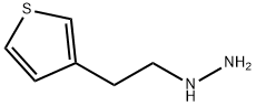 Hydrazine, [2-(3-thienyl)ethyl]- Structure