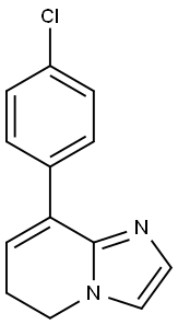 8-(4-Chlorophenyl)-5,6-dihydroimidazo[1,2-a]pyridine Structure