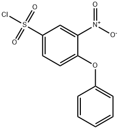 Benzenesulfonyl chloride, 3-nitro-4-phenoxy- Structure