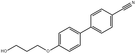 [1,1'-Biphenyl]-4-carbonitrile, 4'-(3-hydroxypropoxy)- Structure