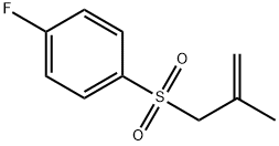 Benzene, 1-fluoro-4-[(2-methyl-2-propen-1-yl)sulfonyl]- Structure