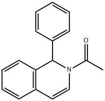 1-(1-Phenylisoquinolin-2(1H)-yl)ethanone 구조식 이미지