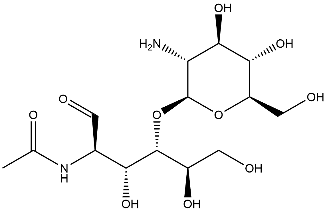 1,4-β-D-Glucosaminyl-D-N-Acetylglucosamine HCL Structure