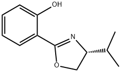 Phenol, 2-[(4R)-4,5-dihydro-4-(1-methylethyl)-2-oxazolyl]- 구조식 이미지