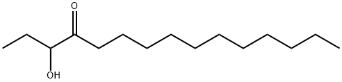 4-Pentadecanone, 3-hydroxy- Structure